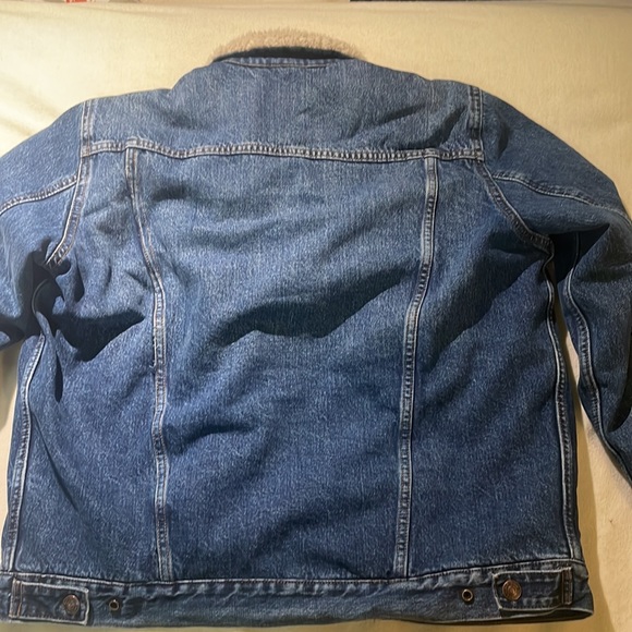 Sherpa lined Denim Jacket Gap, size M - Picture 4 of 4